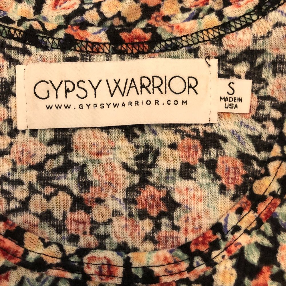 Gypsy Warrior Floral Racerback Tank - Picture 4 of 5